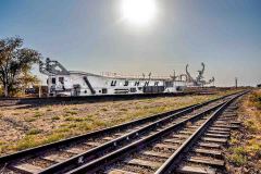 Wägen zum Transport der Raketen