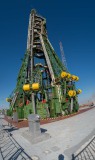 Startplatz der Sojus Raketen