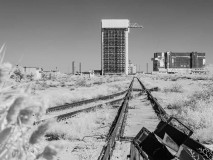 Das riesige Buran Gelände