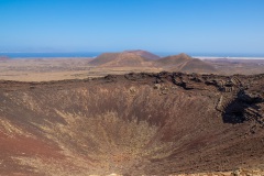 Blick über den Krater