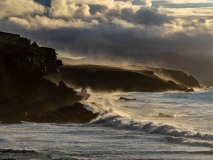 Wolken und Meer