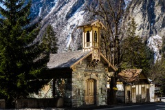 Kapelle und Kiosk