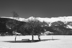 Wiese am Reschensee