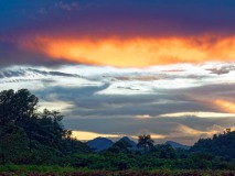 Dramatische Sonnenuntergänge